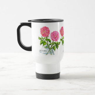 Caneca de viagem de Rosas selvagens