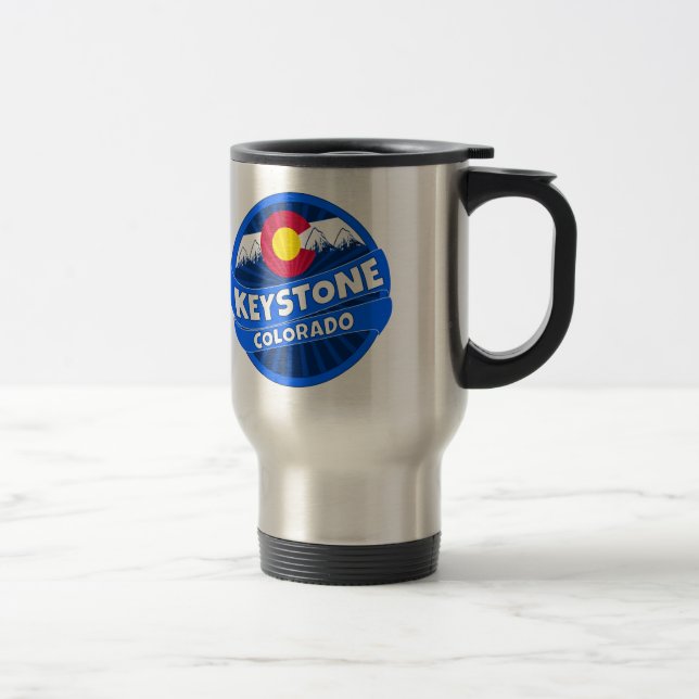 Caneca de viagem de ruptura da montanha Keystone C (Direita)