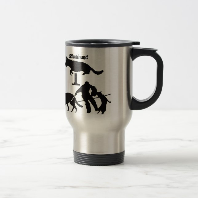 Caneca de viagem de Schutzhund (Direita)