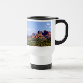 Caneca de viagem de Sedona do céu do vale da