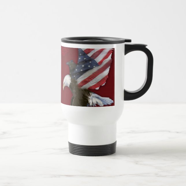 Caneca de viagem de Sinalizador de Águia (Direita)