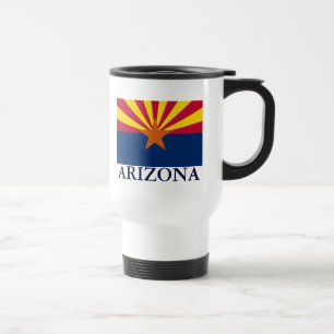 Caneca de viagem de Sinalizador do Estado da Arizo