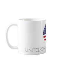 Caneca de viagem de Sinalizador dos Estados Unidos