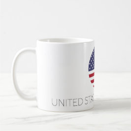 Caneca de viagem de Sinalizador dos Estados Unidos