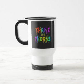 caneca de viagem de "Thorns".