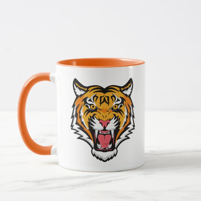 Caneca de viagem de Tigre em Raiva-25818 (Esquerda)