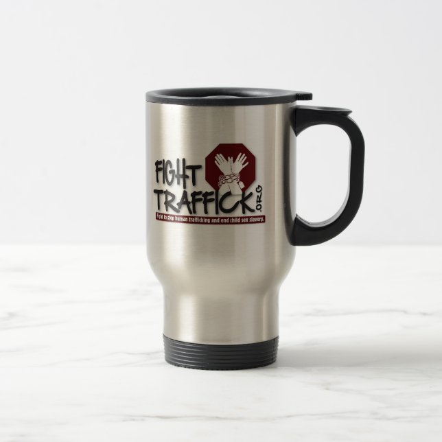 Caneca de viagem de Traffick da luta (Direita)