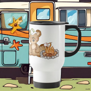 Caneca de viagem de Urso de Marshmellows