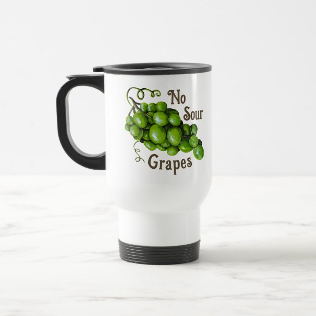 Caneca de viagem de Uvas (Esquerda)