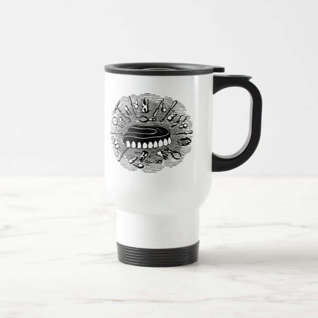 Caneca de viagem dentária (Direita)