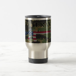 Caneca de viagem Digital do veterano M16