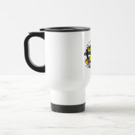 Caneca de Viagem Divertida – Xícara do Commuter Fi