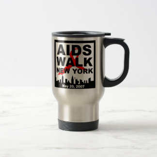 Caneca de viagem do AIDS