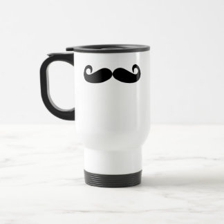 Caneca de viagem do bigode (para righties)