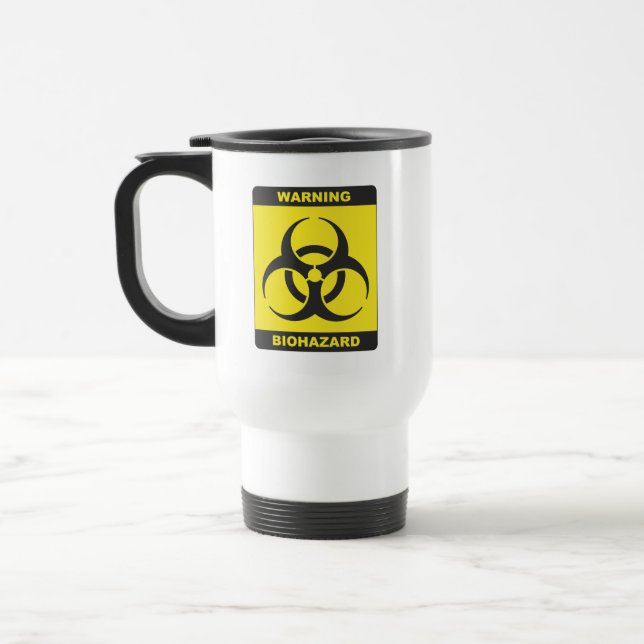 Caneca de viagem do Biohazard (Esquerda)