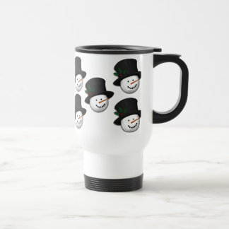 Caneca de viagem do boneco de neve do KRW
