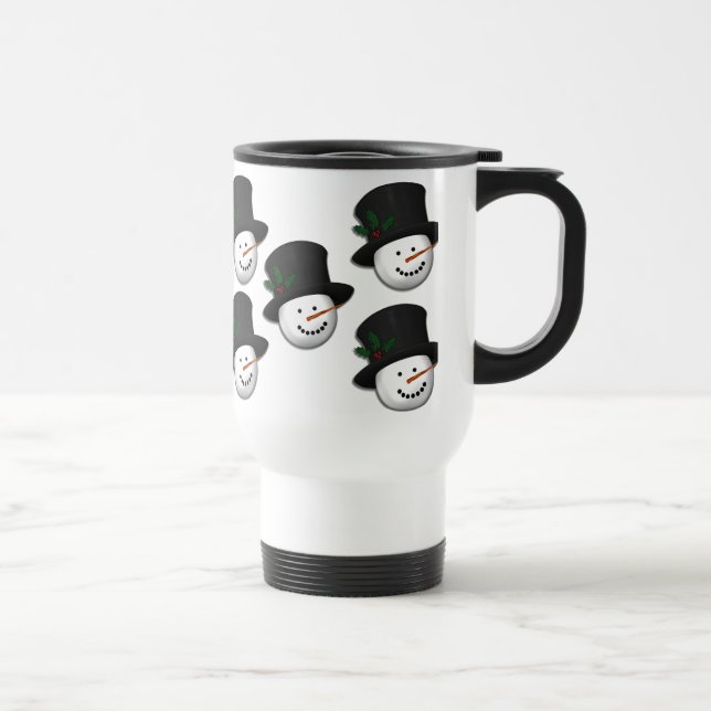Caneca de viagem do boneco de neve do KRW (Direita)
