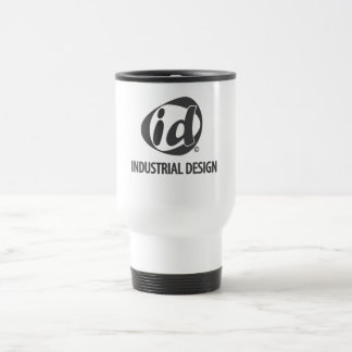 Caneca de viagem do branco do design industrial