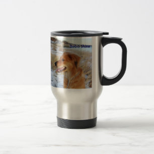 Caneca de viagem do brilho de Reba - ouros da luz