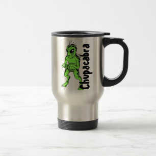 Caneca de viagem do café do Chupacabra