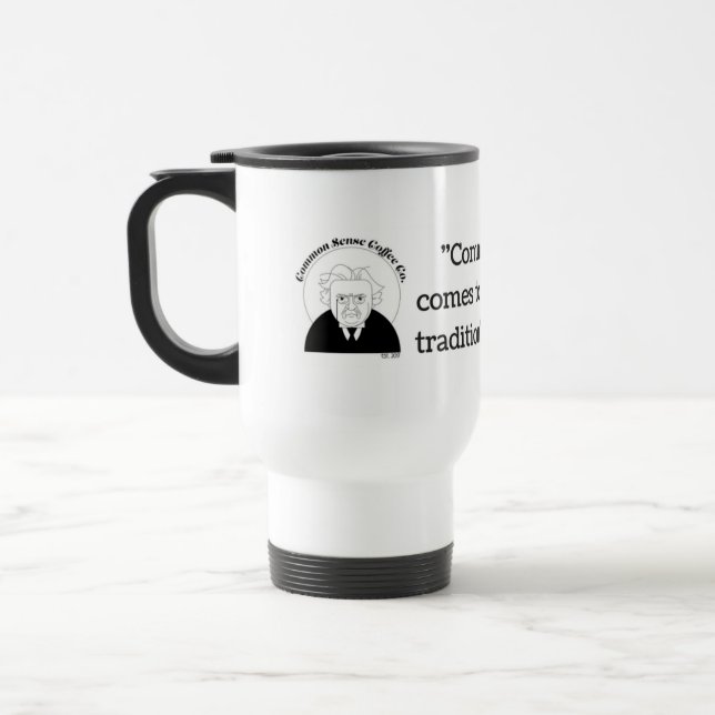Caneca de viagem do café do senso comum (Esquerda)