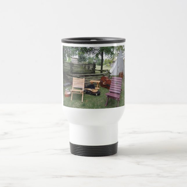 Caneca de viagem do Campo de Banda Musical (Centro)