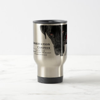Caneca de viagem do canino da conservação