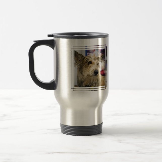 Caneca de viagem do cão de Berger Picard (Esquerda)