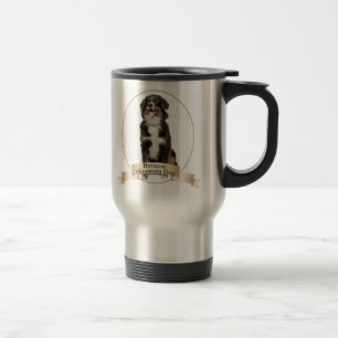 Caneca de viagem do cão de Bernese Mt.