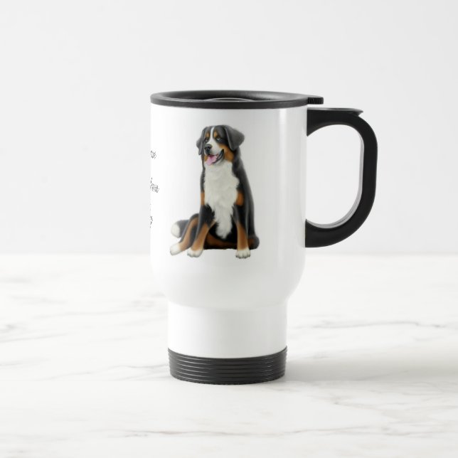 Caneca de viagem do cão de montanha de Bernese (Direita)