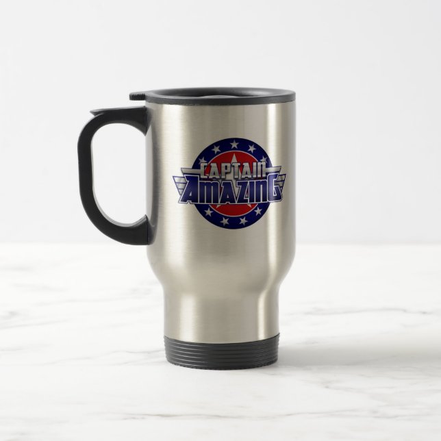 Caneca de viagem do capitão Surpreendente (Esquerda)