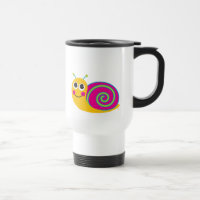 Caneca de viagem do caracol