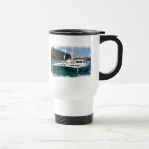 Caneca de viagem do catamarã