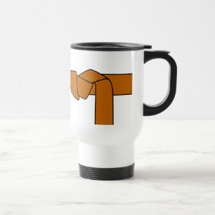 Caneca de viagem do Cinturão Castanho