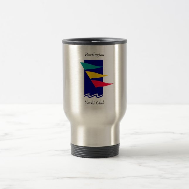 Caneca de viagem do clube de BurlingtonYacht (Centro)