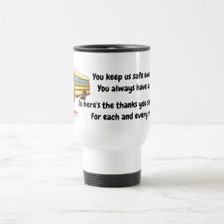 Caneca de viagem do driver de barramento