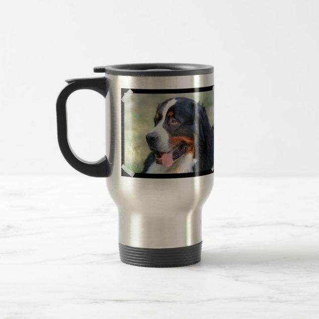 Caneca de viagem do filhote de cachorro da (Esquerda)
