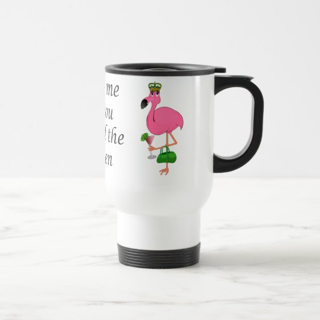 Caneca de viagem do flamingo (Direita)