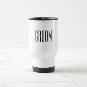 Caneca de viagem do Groom
