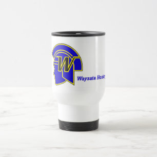 Caneca de viagem do hóquei de Wayzata - café
