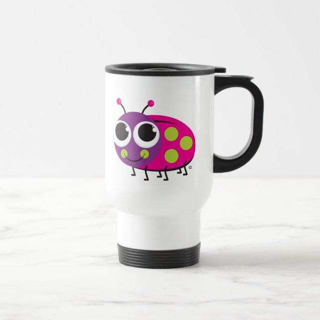 Caneca de viagem do joaninha (Direita)