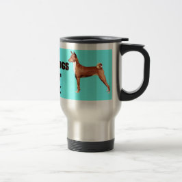 CANECA DE VIAGEM do LATIDO BASENJI