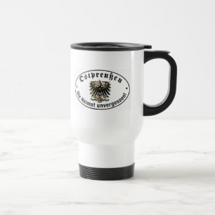 Caneca de viagem do leste de Prússia