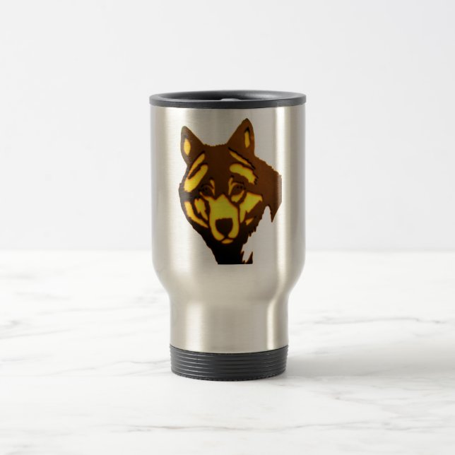 Caneca de viagem do Lobo 1 (Centro)