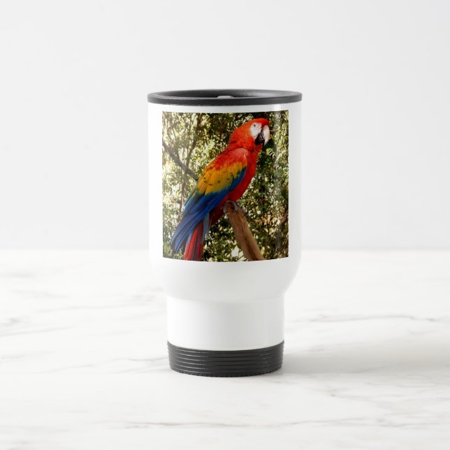 Caneca de viagem do Macaw (Centro)