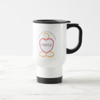 Caneca de viagem do Meditator de Metta
