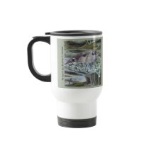Caneca de viagem do metal da lontra