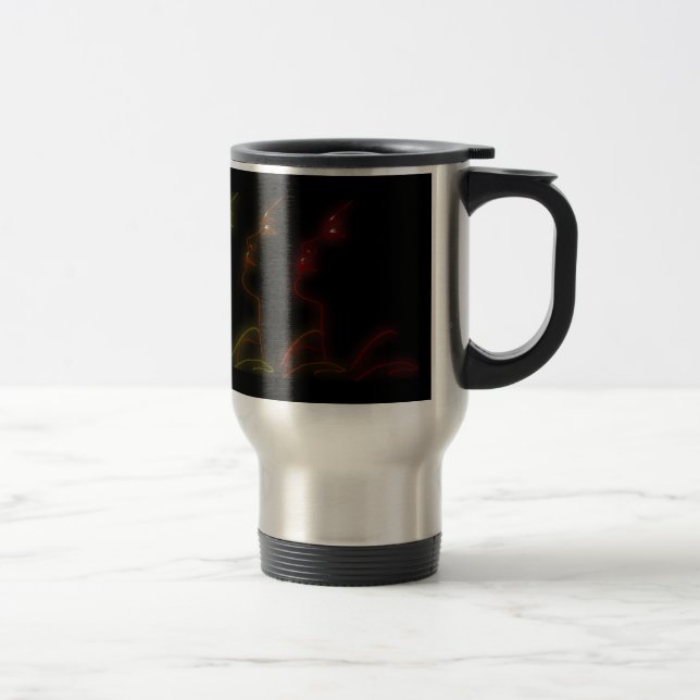 Caneca de viagem do orgulho do arco-íris (Direita)