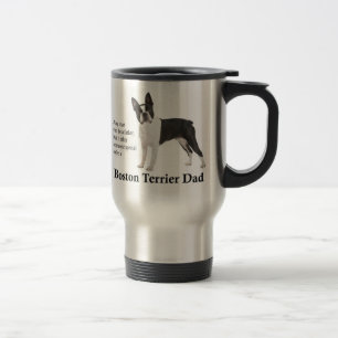 Caneca de viagem do pai de Boston Terrier
