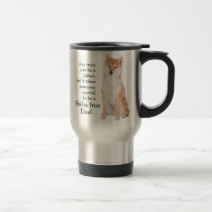 Caneca de viagem do pai de Shiba Inu